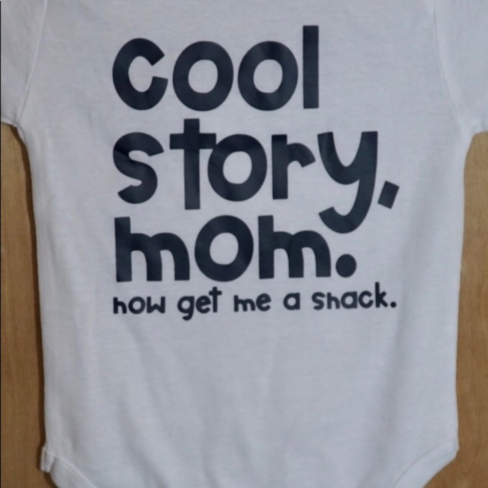 Handmade Baby onesies and toddler tops